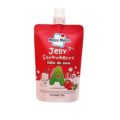 Jelly Strawberry With Nata De Coco Cold