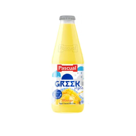 Greek Mango Yogurt Drink Bottle Cold