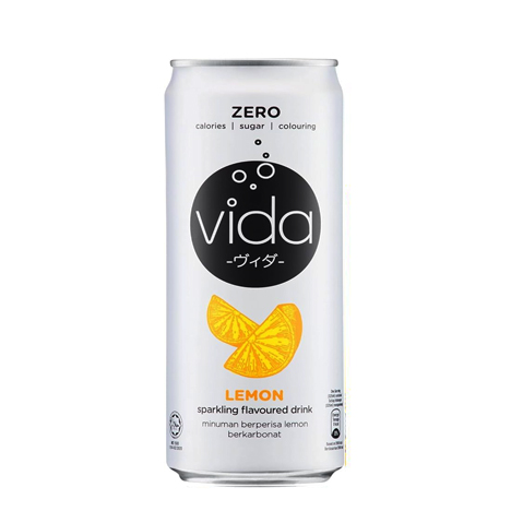 Zero Sparkling Flavored Drink Lemon Cold
