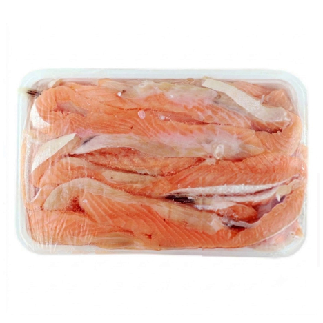 Pink Salmon Belly Strips