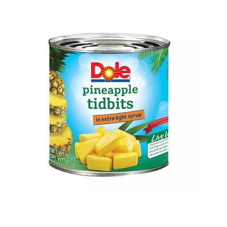 Pineapple Tidbits In extra Light Syrup