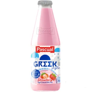 Greek Strawberry Yogurt Drink Bottle