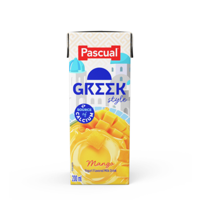 Greek Mango Yogurt Drink