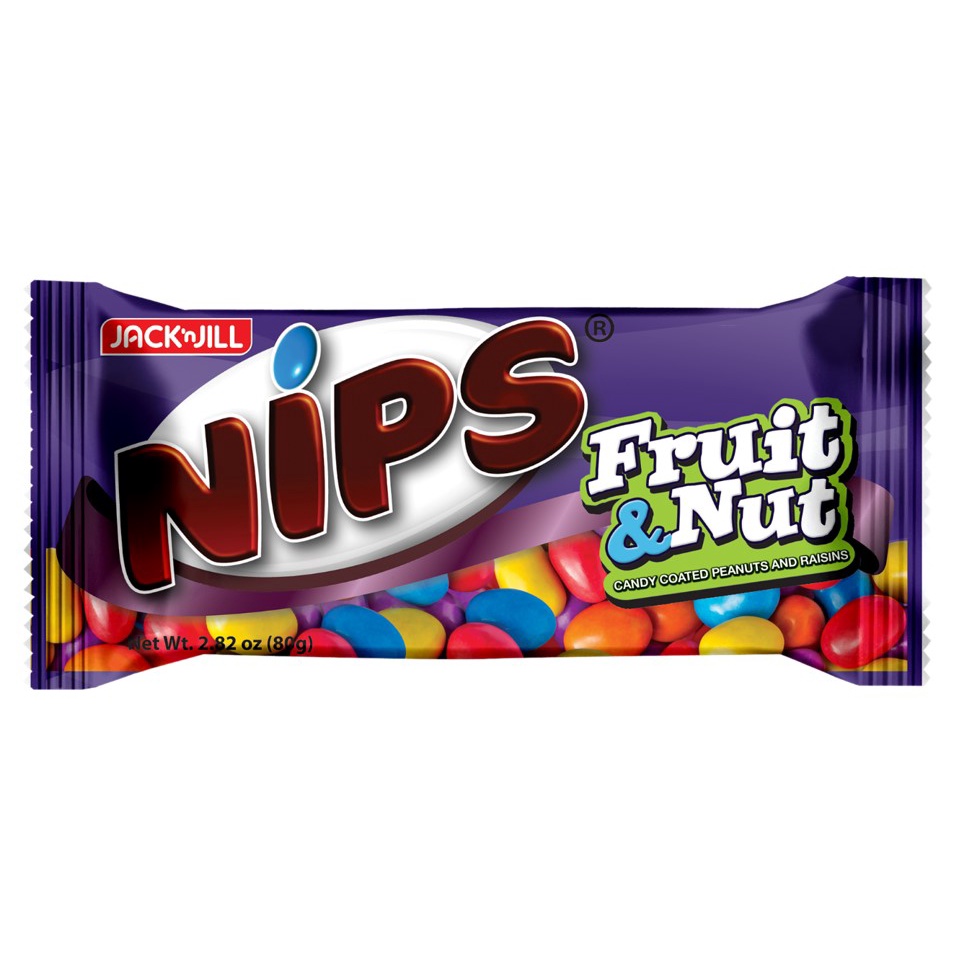 Nips Fruit & Nut 80g/6/12