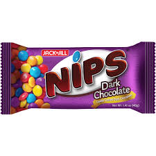 Nips Dark Choco Plain 40g/6/16
