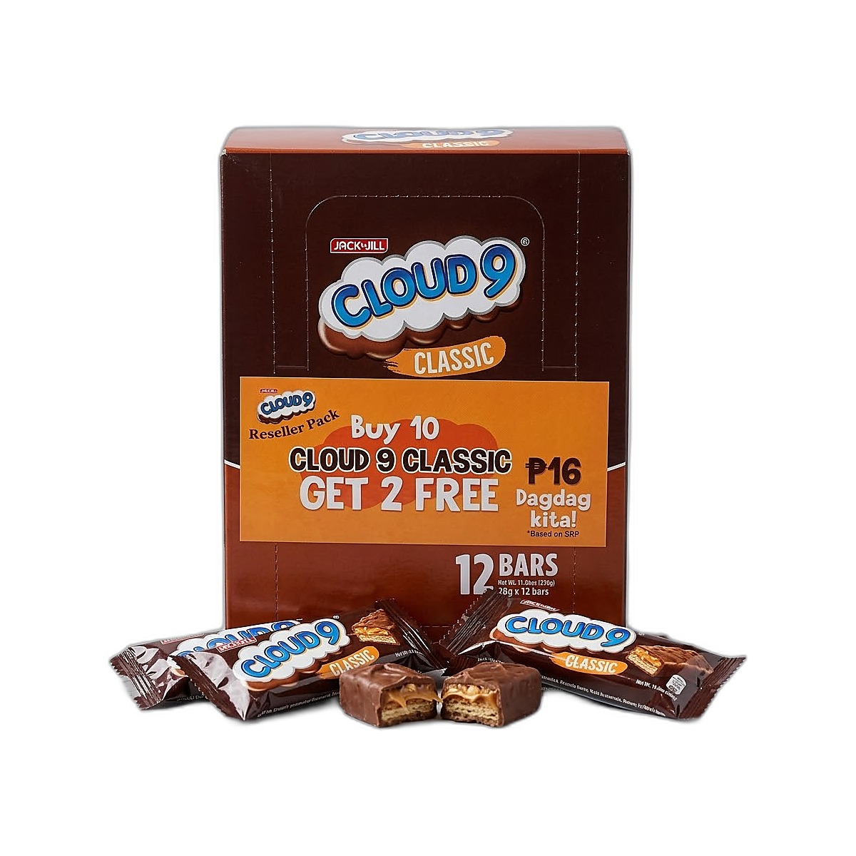 Cloud 9 Classic 28g x 10+2