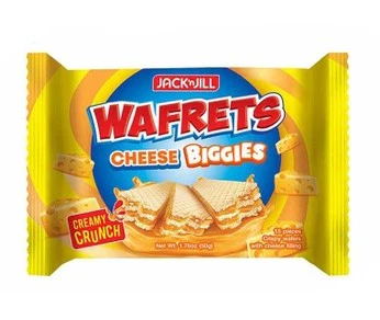 Wafrets Biggies Cheese 50g