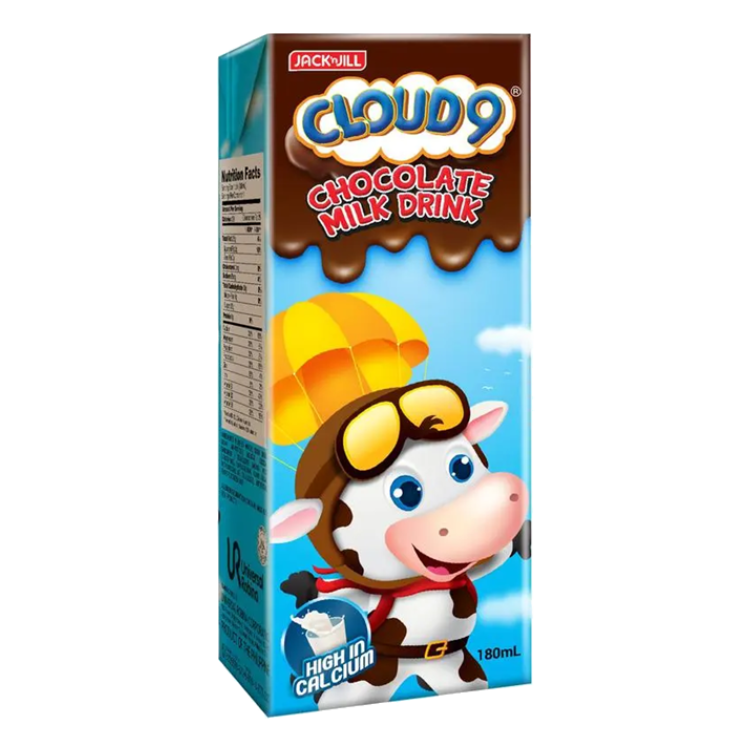 Cloud 9 Chocoate Milk Drink 180ml/36