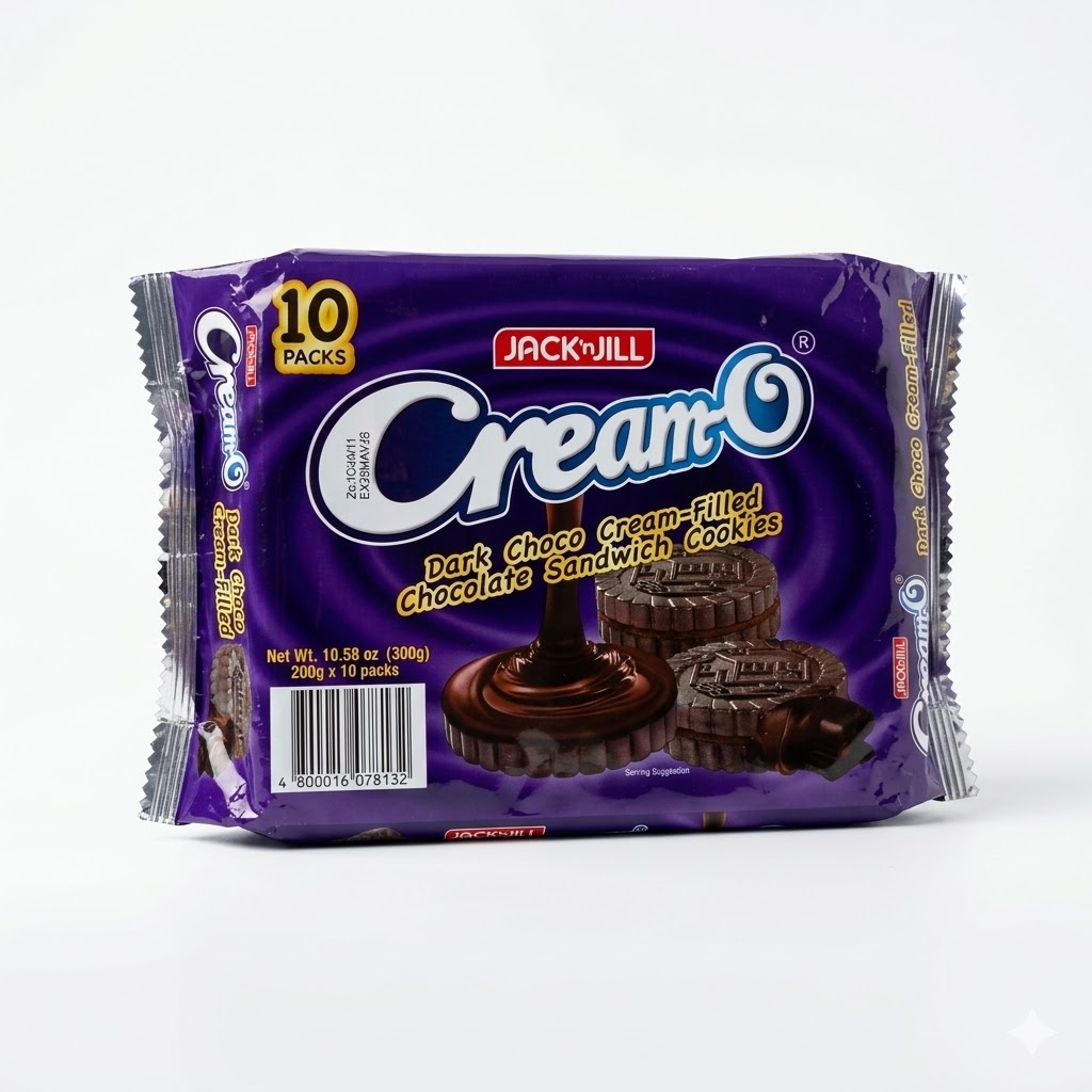 Cream-O Dark Choco  33g x 10's