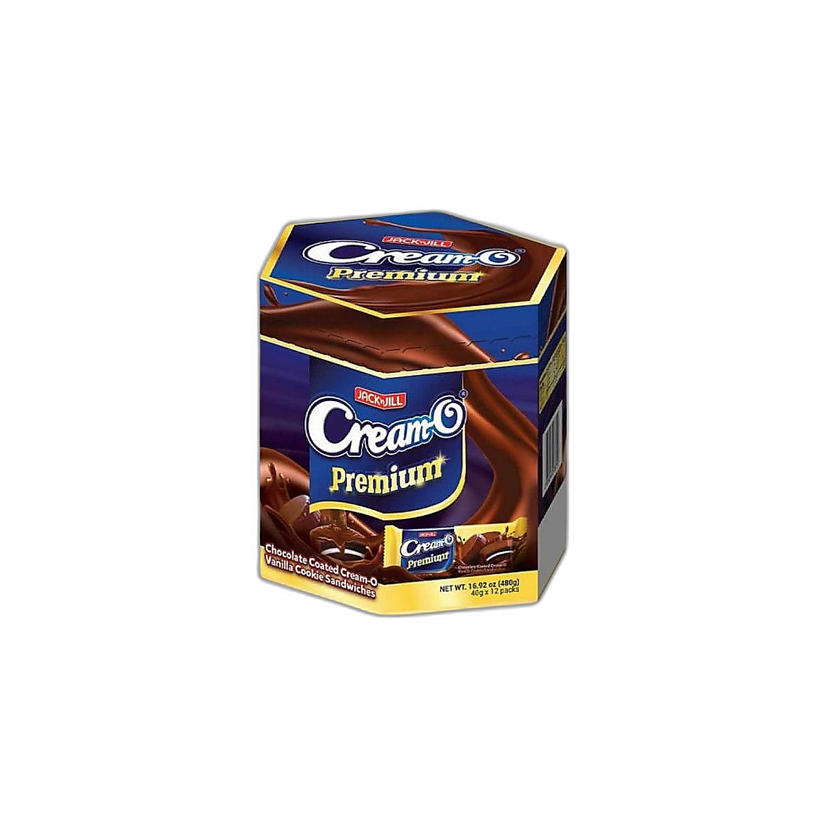 Cream-O Premium Vanilla 40g x 12s