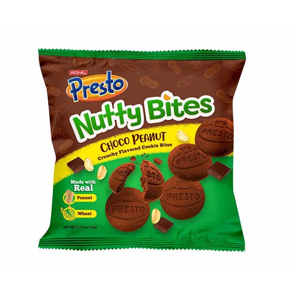 Presto Nutty Bites Choco Peanut 32g