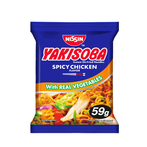 Yakisoba Spicy Chicken With Real Vegetables