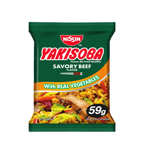 Yakisoba Savoury Beef With Real Vegetables
