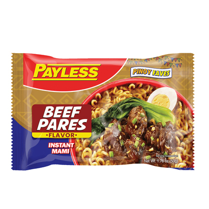 Instant Mami Beef Pares Flavor