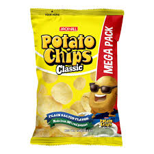 Potato Chips Plain Salted 130g