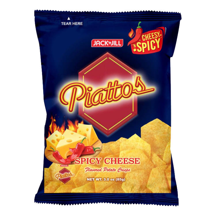 Piattos Spicy Cheese 85g/50