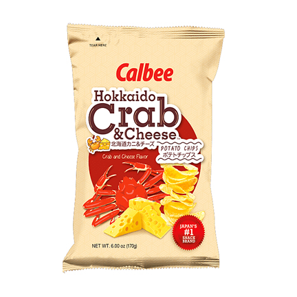 Calbee Hokkaido Crab & Cheese 170g/12