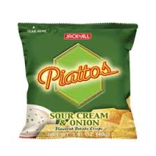 Piattos Cheddar & Sour Cream 40g/80