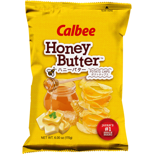 Calbee Potato Chips Honey Butter 170g/12