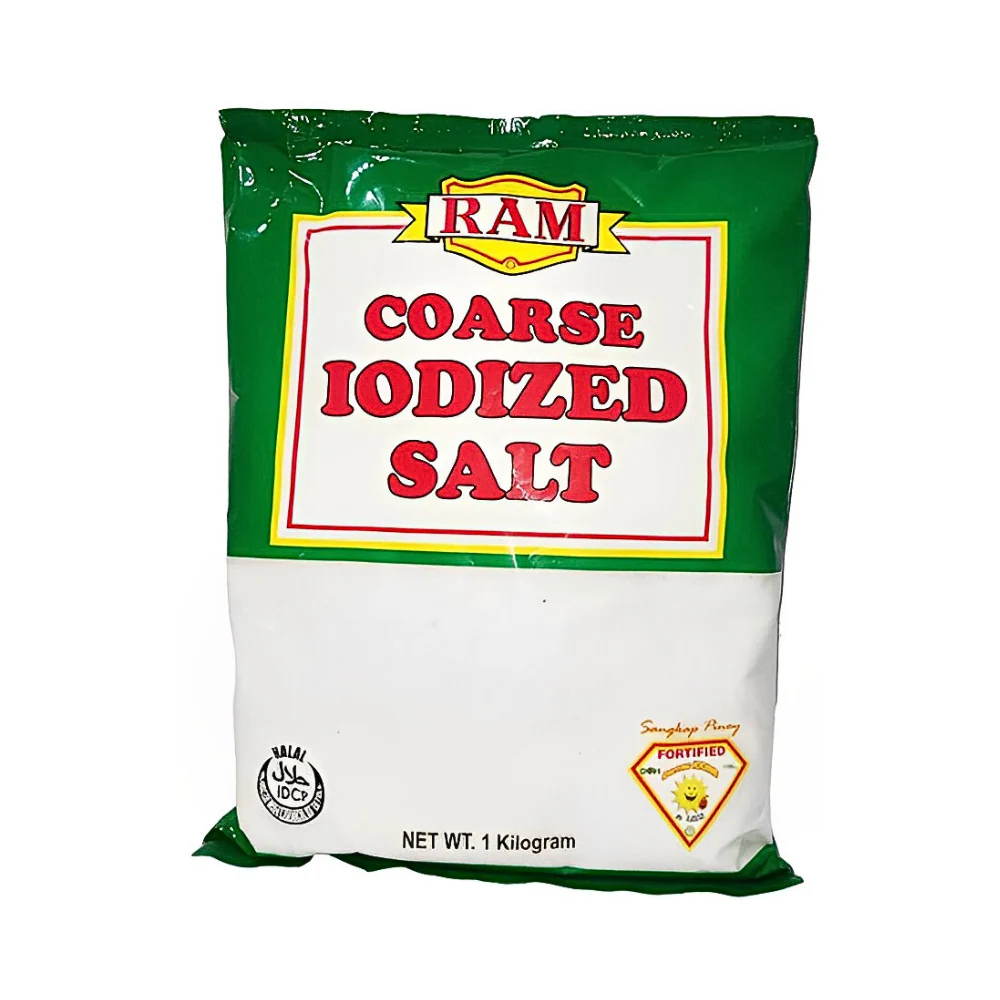 Ram Iodized Coarse Salt 1kg