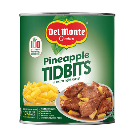 Pineapple Tidbits in Extra Light Syrup