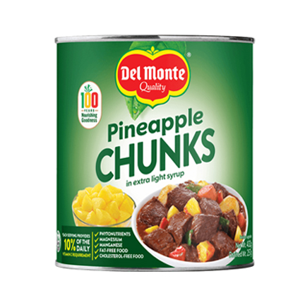 Pineapple Chunks in Extra Light Syrup