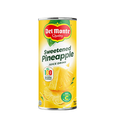Sweetened Pineapple Juice Drink