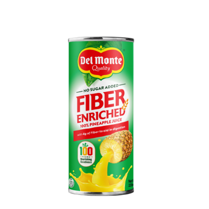 100 % Pineapple Juice Fiber-Enriched  220ml