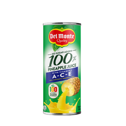 100 % Pineapple Juice with Vitamins A-C-E