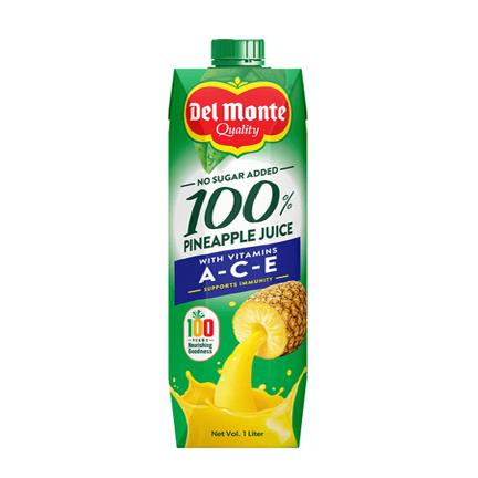 100 % Pineapple Juice with Vitamins A-C-E