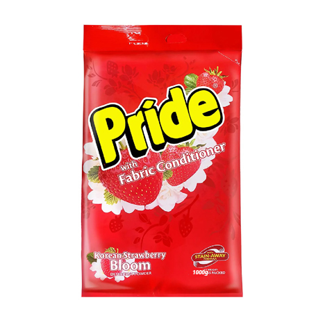 Detergent Powder With Fabric Conditioner Korean Strawberry Bloom