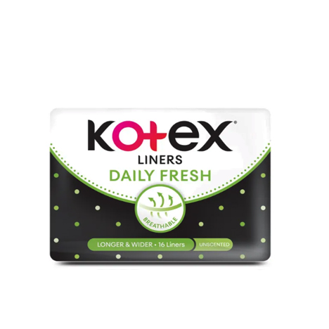 Liners Daily Fresh Longer & Wider 16Liners