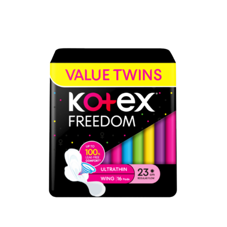 Freedom Ultra Thin 23cm With Wings 16pads