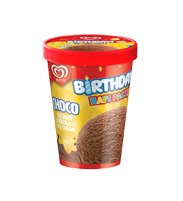 Birthday Ice Cream Hapi Pack Choco 400ml