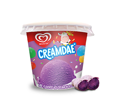 Ice Cream Cup Creamdae Ube 100ml/16