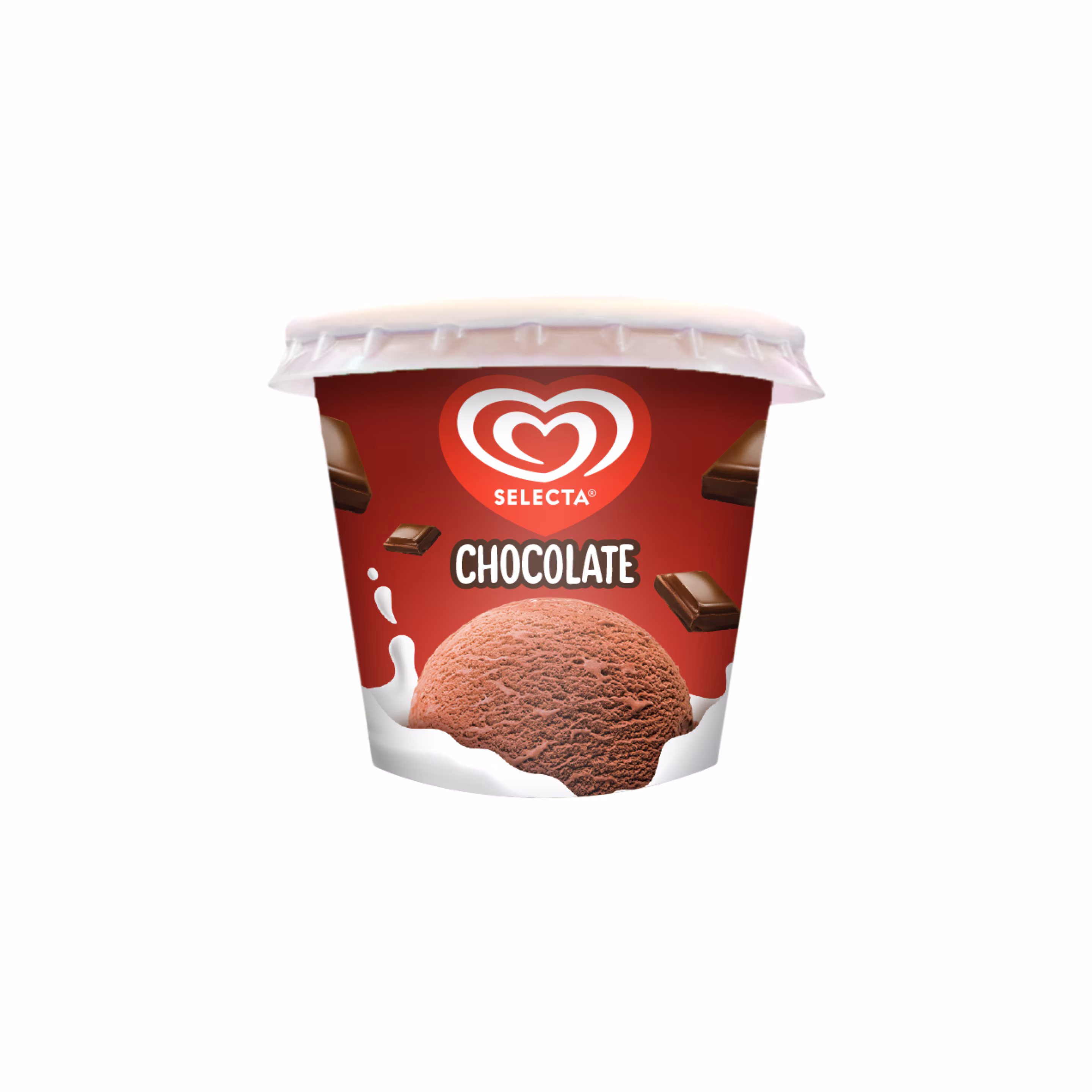 Ice Cream Cup Chocolate 100ml/16
