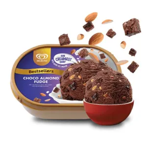 Ice Cream Choco Almond Fudge 750ml