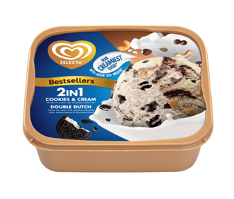 Ice Cream Double Dutch-Cookies & Cream 2L