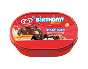 Birthday Ice Cream Rocky Road 750ml