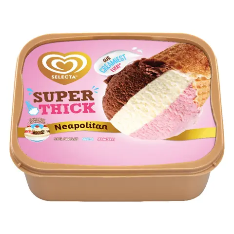 Ice Cream Super Thick Neapolitan 1.25L