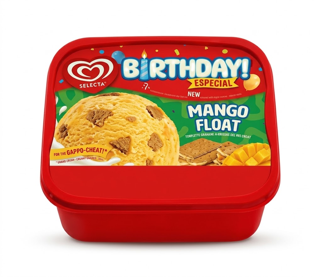 Birthday Ice Cream Espesyal Mango Float 1.3L