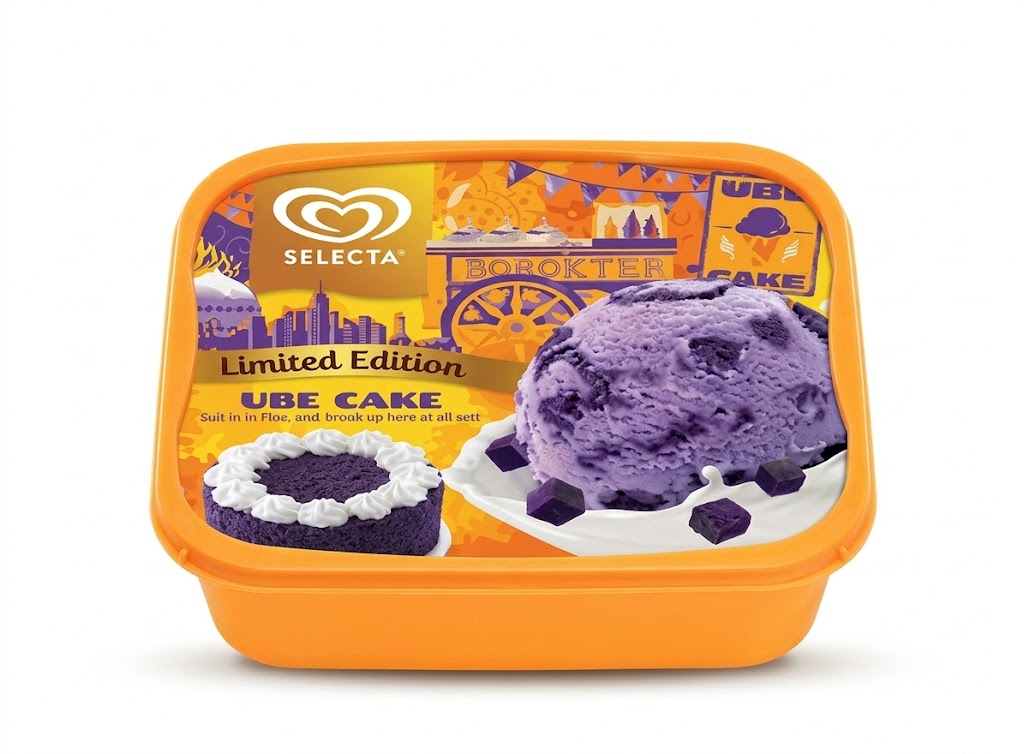 Ice Cream Ube Cake 1.3L