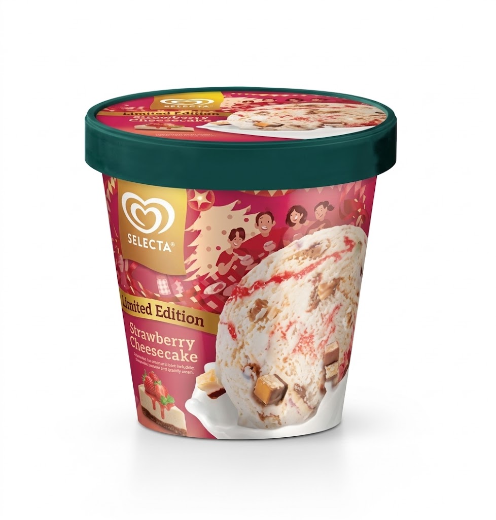 Ice Cream Strawberry Cheesecake 450ml