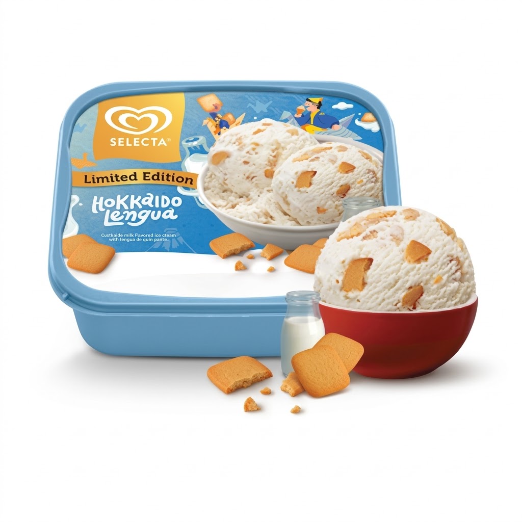 Ice Cream Hokkaido Lengua 1.2L