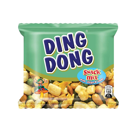 Ding Dong Snack Mix Plain Green