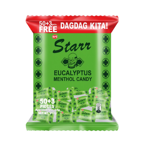 Eucalyptus Menthol Candy  50's