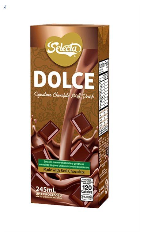 Dolce Chocolate Milk Drink 245ml/24