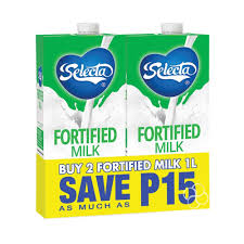 Fortified Fresh Milk 1l x 2's Save P15