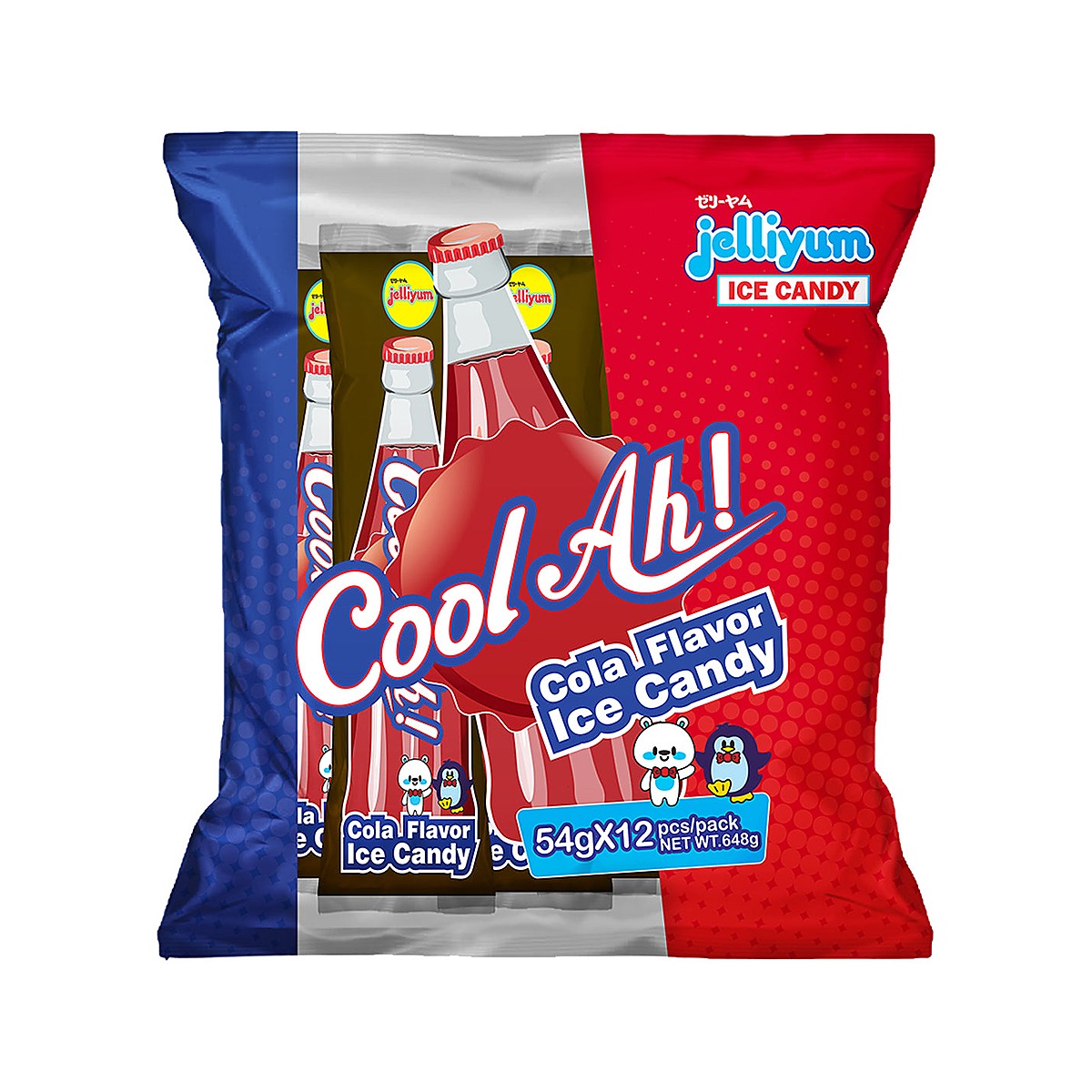 Cool Ah Cola Flavor Ice Candy
