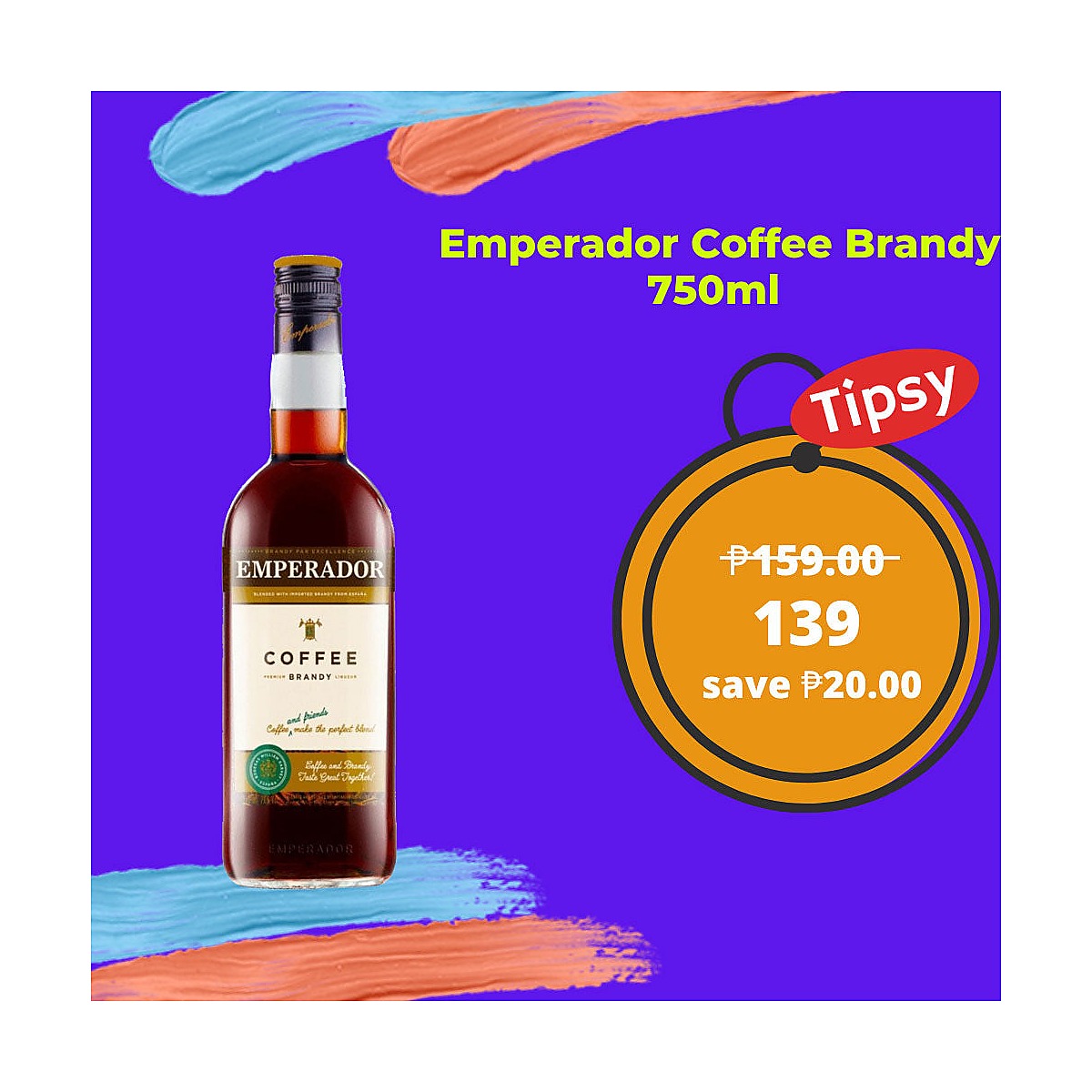 Emperador Coffee Brandy 750ml